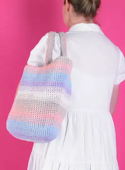 By Your Side Basket Bag Pattern step 3 - details and accessories