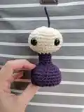The Witchy Sisters Amigurumi Pattern step 3 - details and accessories