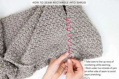 Habitat Cardigan Pattern step 3 - details and accessories