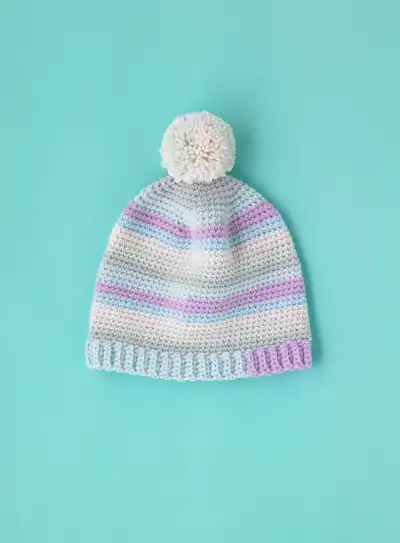 Bonnie Beanie Pattern step 2 - assembly progress