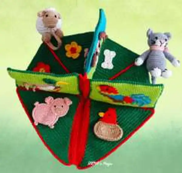 Farm Animals - Quiet Book Crochet Pattern
