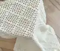 Baby Summer Blanket Crochet Pattern step 2 - assembly progress