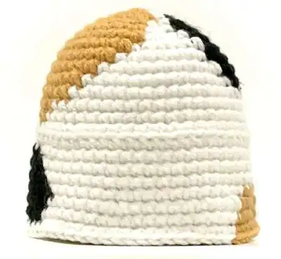 Calico Cat Amigurumi Pattern step 3 - details and accessories