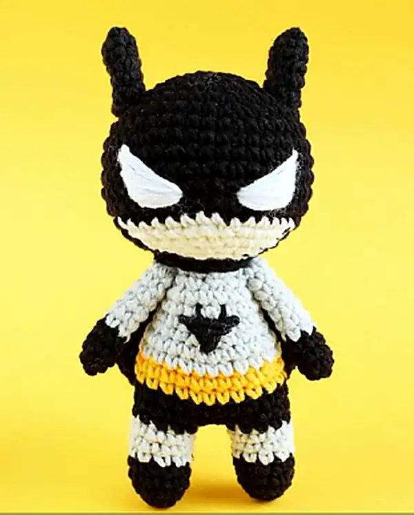 Mini Batman Amigurumi Pattern