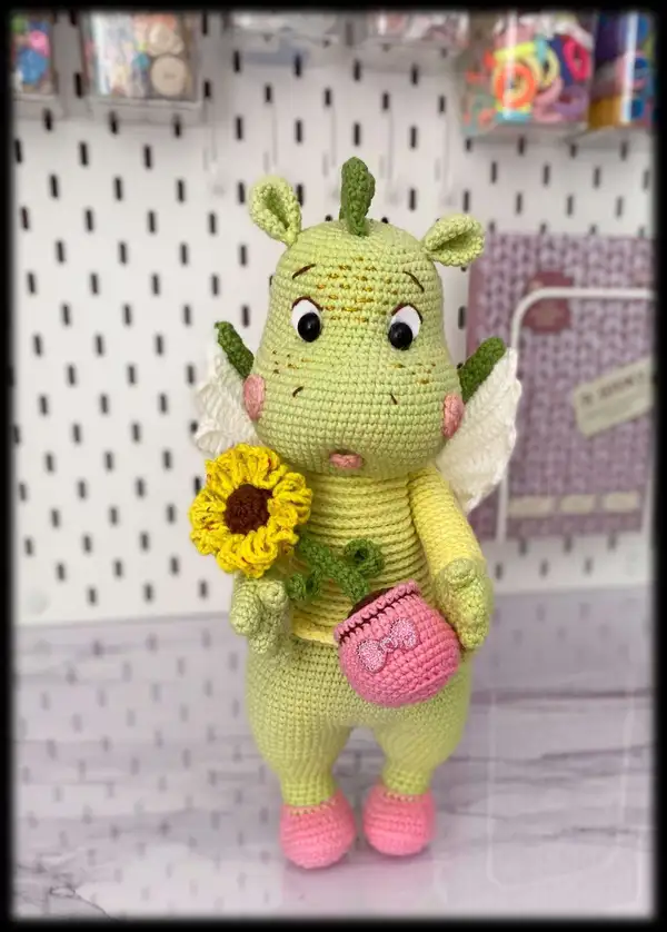 GRETTA the DRAGON Amigurumi Pattern