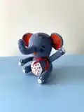 Elephant Amigurumi Pattern step 3 - details and accessories