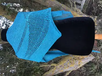 Portia's Sail Pattern step 2 - assembly progress