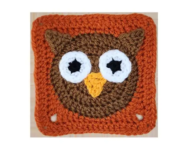 Owl Granny Square Pattern