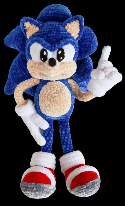 Super-Prickle Amigurumi Pattern step 1 - construction progress
