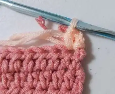 Colorblock Oversized Cardigan Pattern step 3 - details and accessories