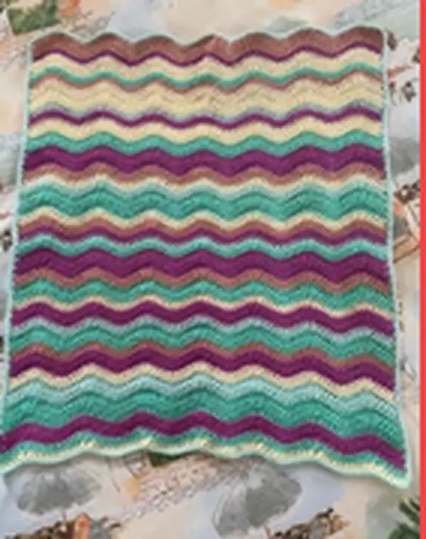 Mary Wave Baby Blanket Pattern