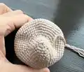 Little Teddy Bear Amigurumi Pattern step 2 - assembly progress