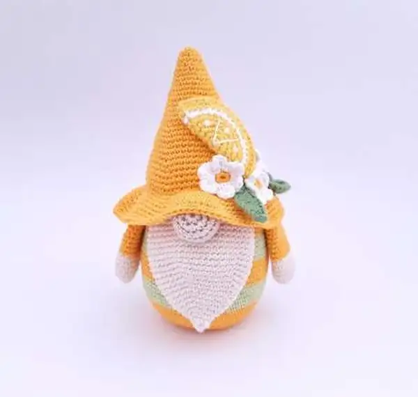 Lemon gnome Amigurumi Pattern