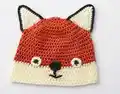 Fox Hat Crochet Pattern step 4 - final assembly and finishing