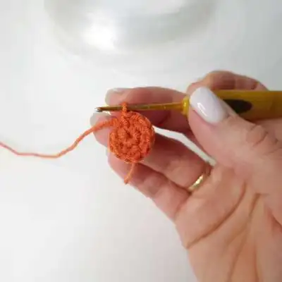 Pumpkin House Amigurumi Pattern step 3 - details and accessories