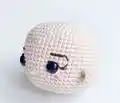Barbs Amigurumi Pattern step 3 - details and accessories