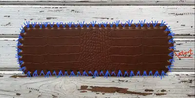 Leopard tote Pattern step 4 - final assembly and finishing