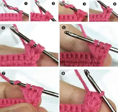 Calico Cat Amigurumi Pattern step 2 - assembly progress