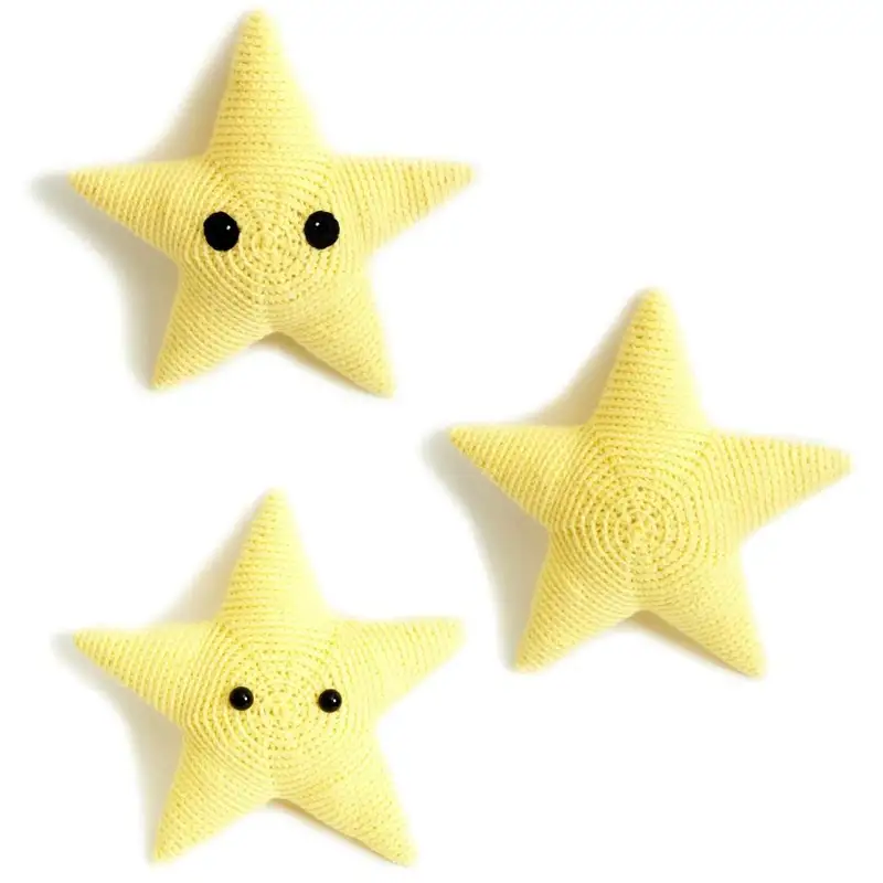 Free Intermediate crochet pattern: Sterling the Star Amigurumi Pattern - Easy to follow tutorial