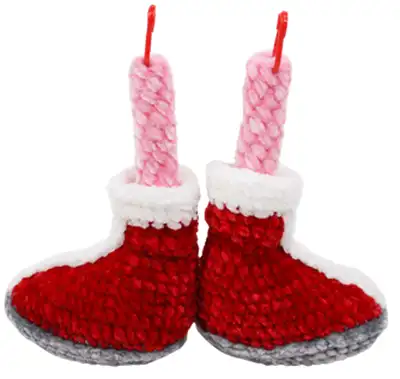 Pink Rascal Amigurumi Pattern step 3 - details and accessories