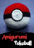 Pokeball Amigurumi Pattern step 1 - construction progress