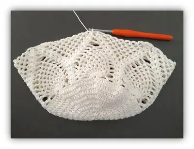 Pineapple Bag Pattern step 3 - details and accessories