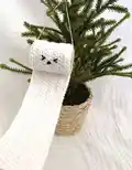 Angry Toilet Paper Crochet Pattern step 4 - final assembly and finishing