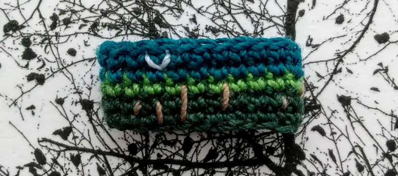 Free Beginner Friendly crochet pattern: Crochet Landscape Rings Amigurumi Pattern - Easy to follow tutorial