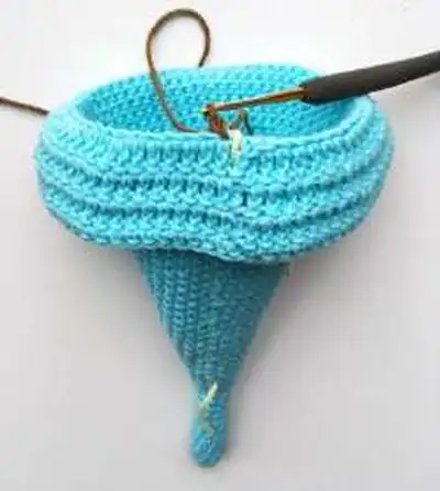 Crochet Gnome Amigurumi Pattern step 4 - final assembly and finishing