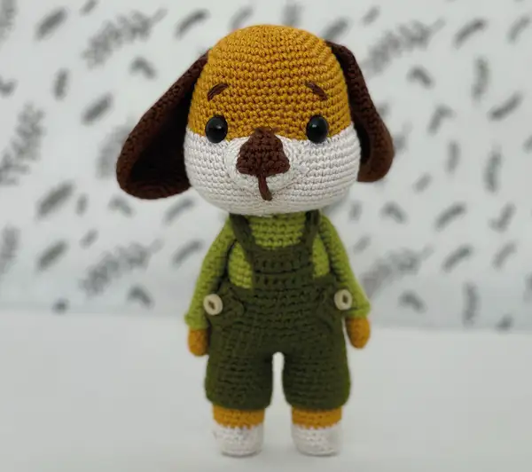 Handsome Dog Amigurumi Pattern