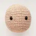 Grandpa Amigurumi Pattern step 3 - details and accessories