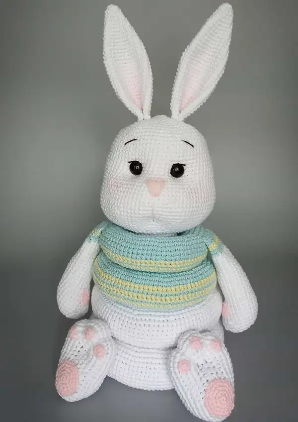 Bunny Stacking Toy Amigurumi Pattern