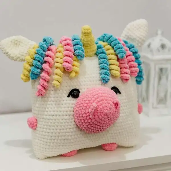 Pillow-unicorn Amigurumi Pattern