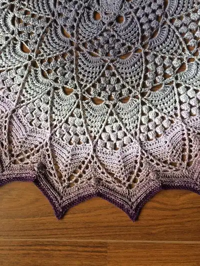 Lotus and Blossom Pattern step 3 - details and accessories