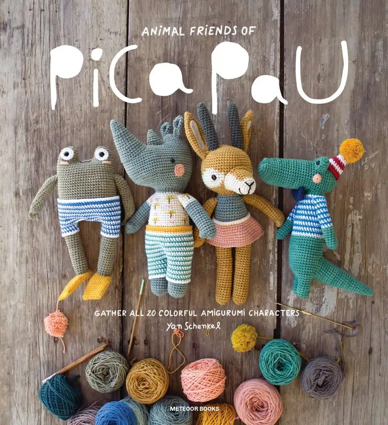 Free Intermediate crochet pattern: Animal Friends of Pica Pau Amigurumi Pattern - Easy to follow tutorial