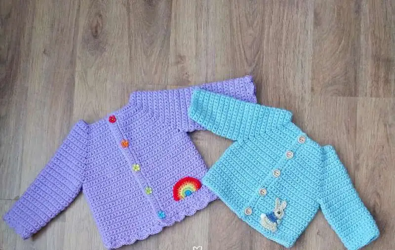 Free Intermediate crochet pattern: Simple Playdays Cardigan Pattern - Easy to follow tutorial