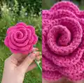 Crochet Flower Bouquet Pattern step 3 - details and accessories