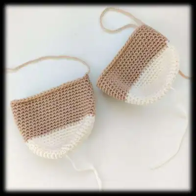 Horse Hand Puppet Amigurumi Pattern step 4 - final assembly and finishing