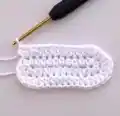 Modern sneakers Pattern step 2 - assembly progress