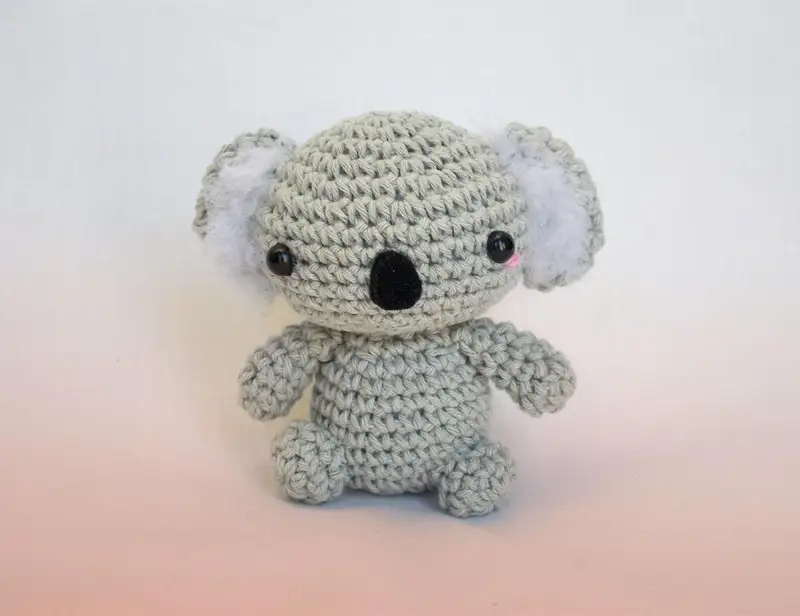 Free crochet pattern: Koala Amigurumi Pattern - Beginner Friendly level tutorial