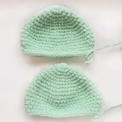 Pillow-koala Amigurumi Pattern step 2 - assembly progress