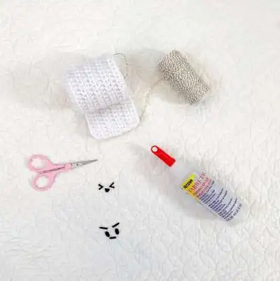 Angry TP CAL Amigurumi Pattern step 4 - final assembly and finishing