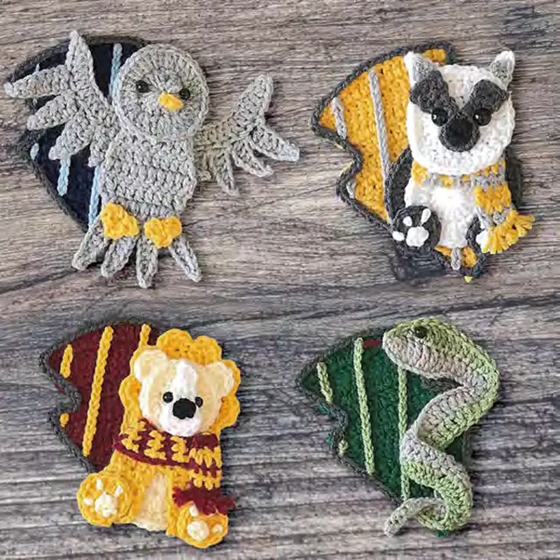 Free Intermediate crochet pattern: House of Wizards Pattern - Easy to follow tutorial