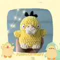 Psyduck-Baby Amigurumi Pattern step 1 - construction progress
