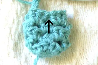 Handy Dandy Lip Balm Holder Pattern step 2 - assembly progress