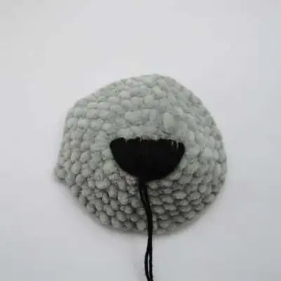 Pillow-dog Amigurumi Pattern step 3 - details and accessories