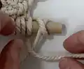 60 Macrame Knots & Knot Patterns Pattern step 3 - details and accessories
