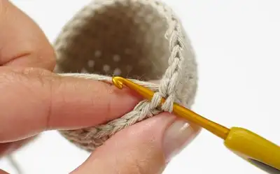 Lucy the Monkey Amigurumi Pattern step 3 - details and accessories