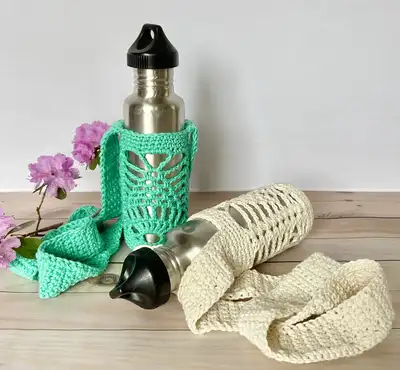 Pineapple Water Sling Pattern step 3 - details and accessories