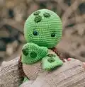 Turtle Amigurumi Pattern step 2 - assembly progress